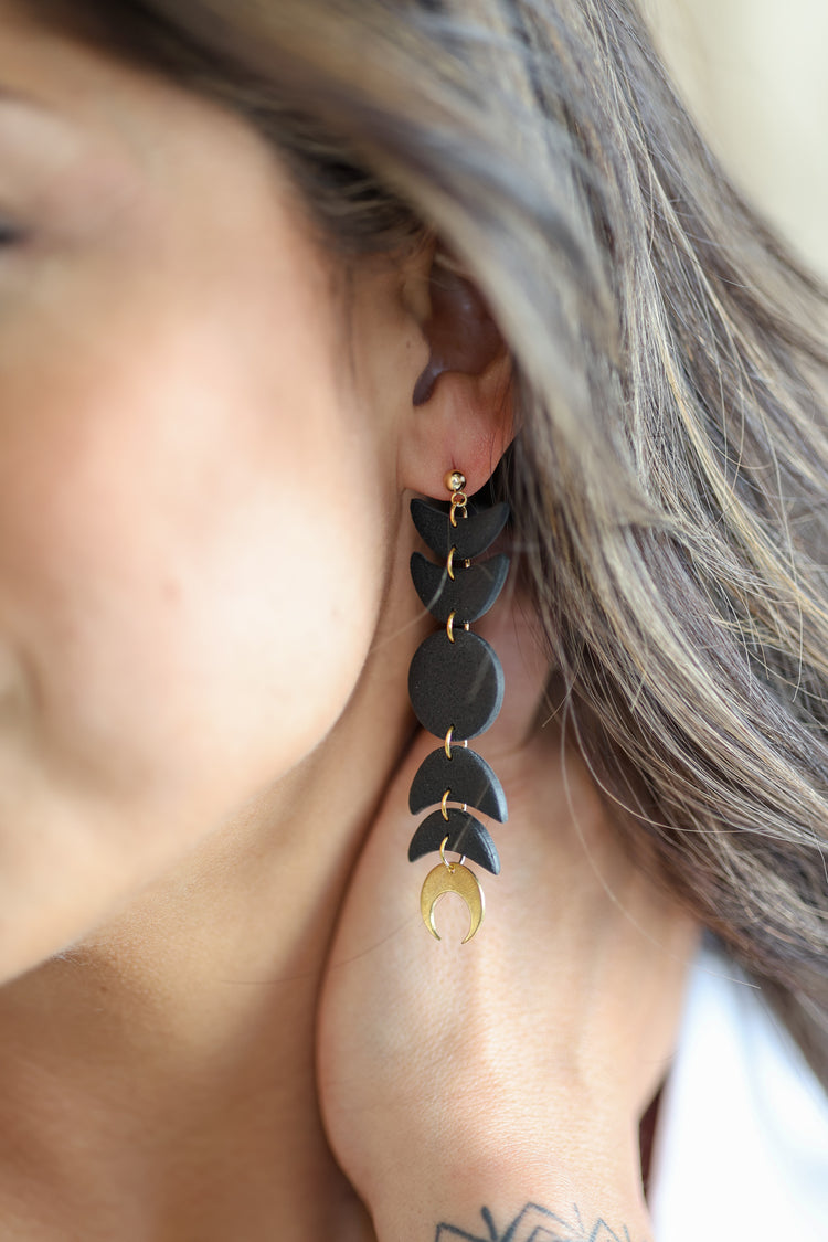 Moon Phase Dangles